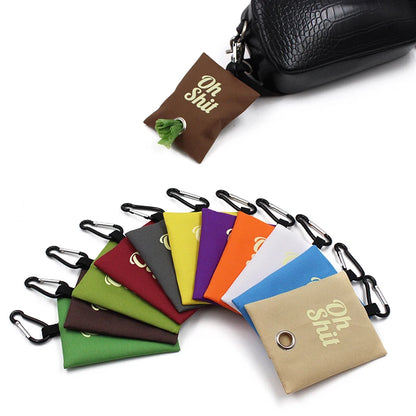 Canvas Poop Bag Dispenser Pouch