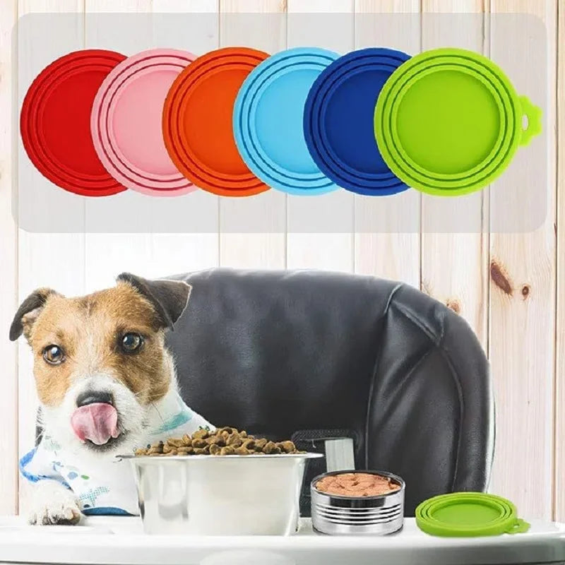 Silicone Pet Food Can Lids