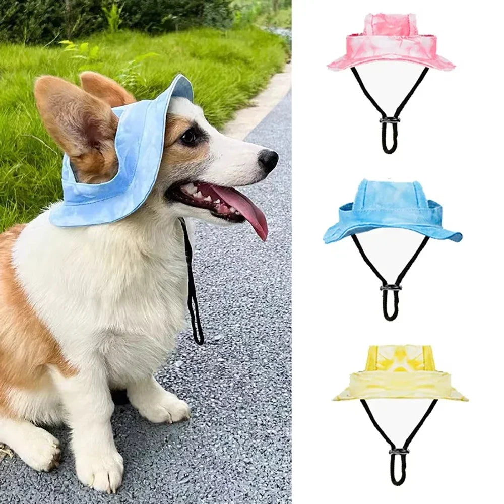Pet Baseball Cap with Ear Holes