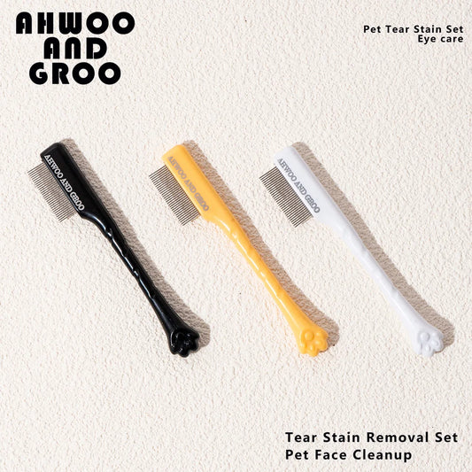 Tear Stain & Face Grooming Comb Set
