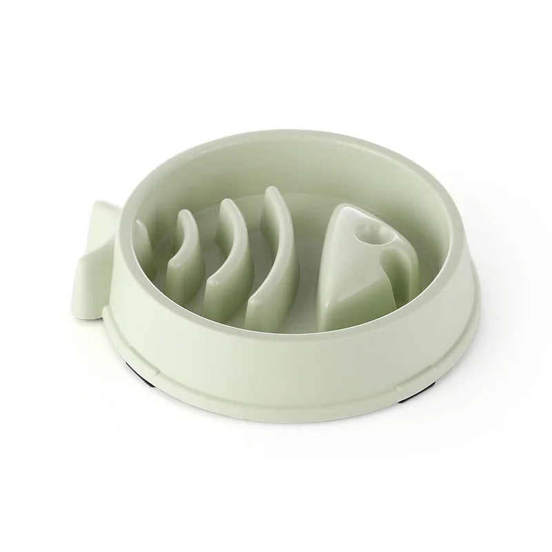 Anti-Choke Slow Feeder Bowl for Cats & Dogs