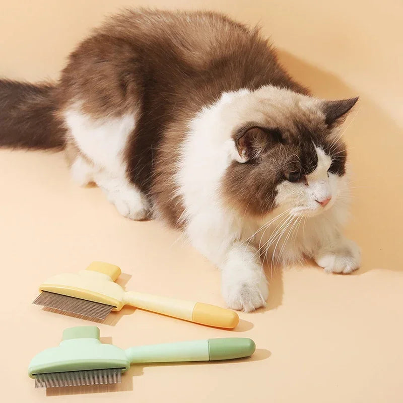Stainless Steel Grooming Comb for Cats & Dogs