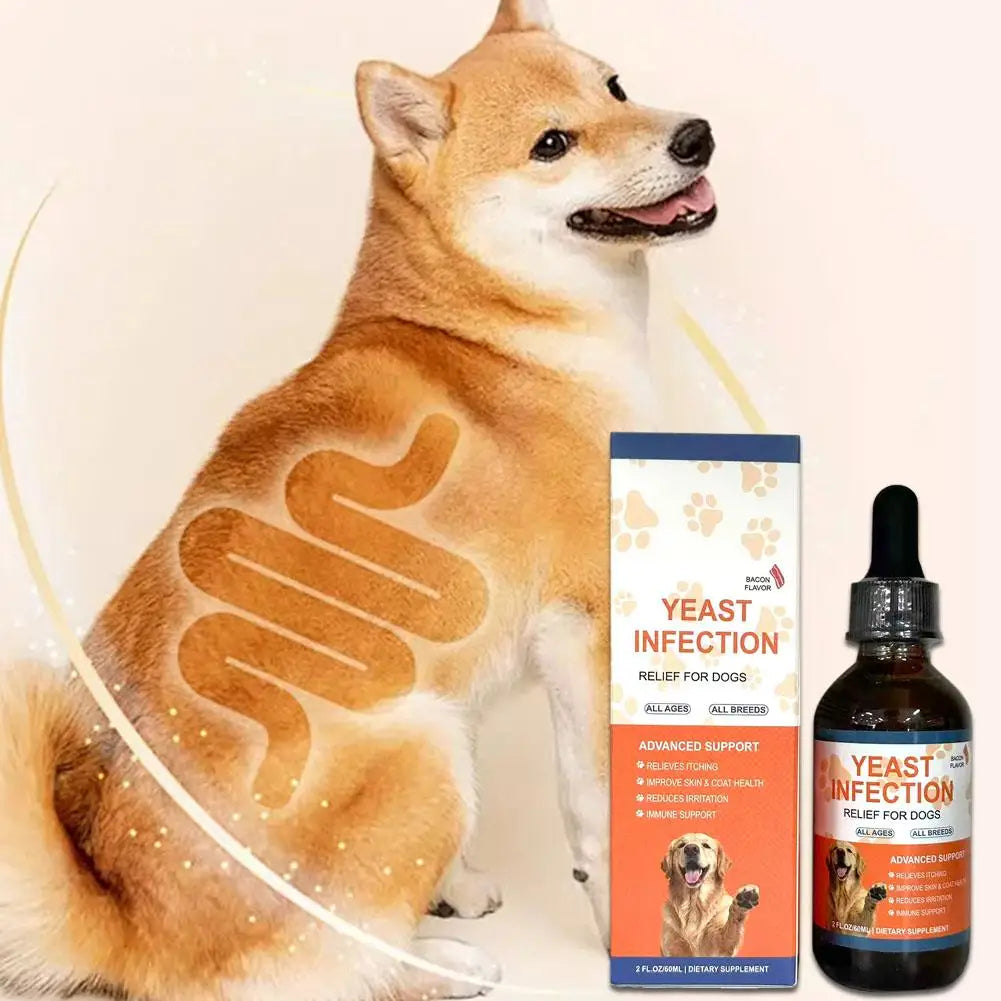 Herbal Skin & Coat Drops for Dogs (60ml)