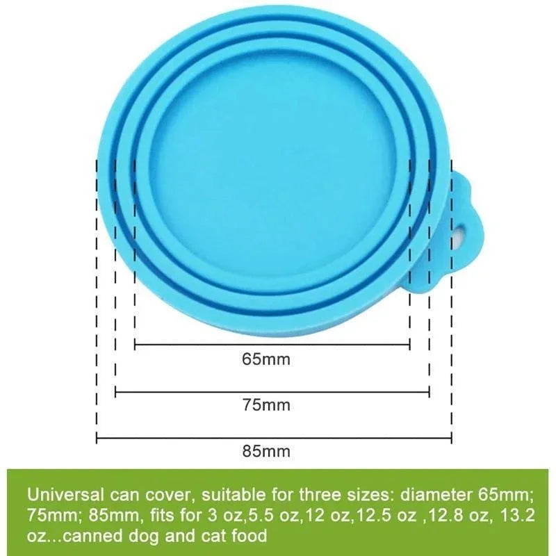 3-in-1 Silicone Pet Food Can Lid