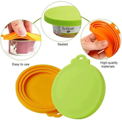 3-in-1 Silicone Pet Food Can Lid