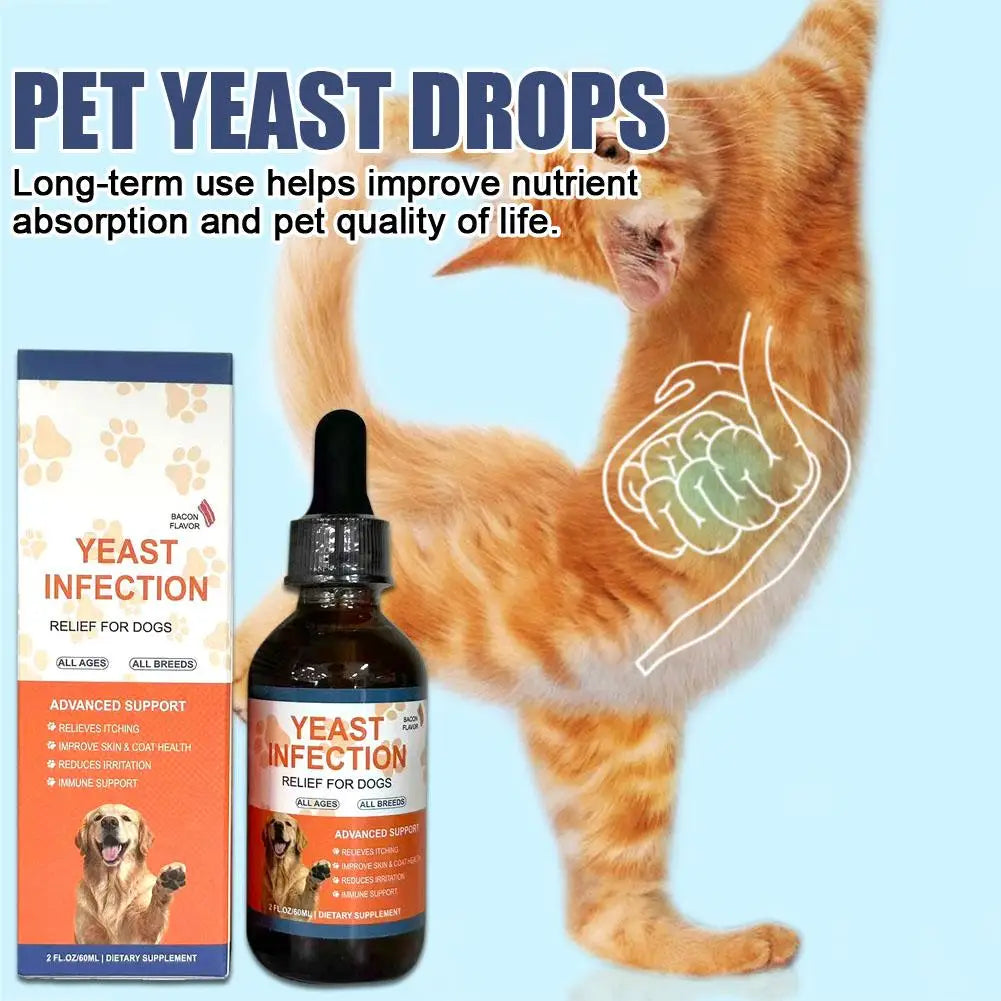 Herbal Skin & Coat Drops for Dogs (60ml)