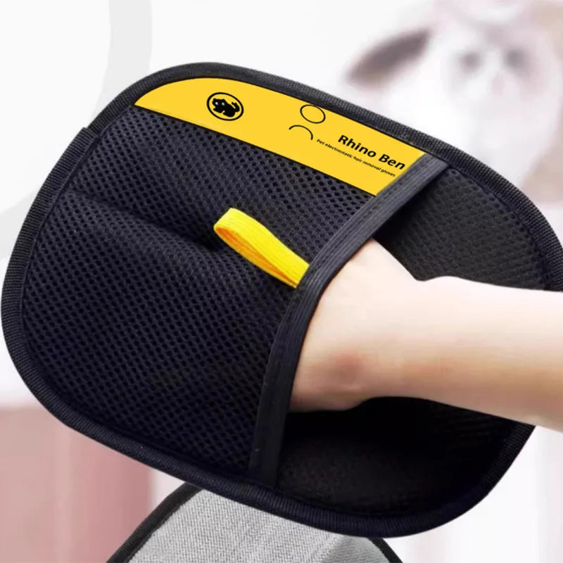 Double-Sided Pet Hair Cleaning Gloves