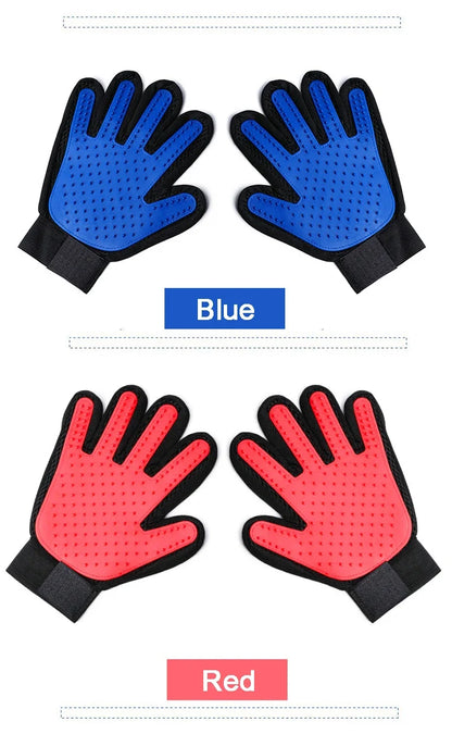 Silicone Pet Grooming & Bath Gloves