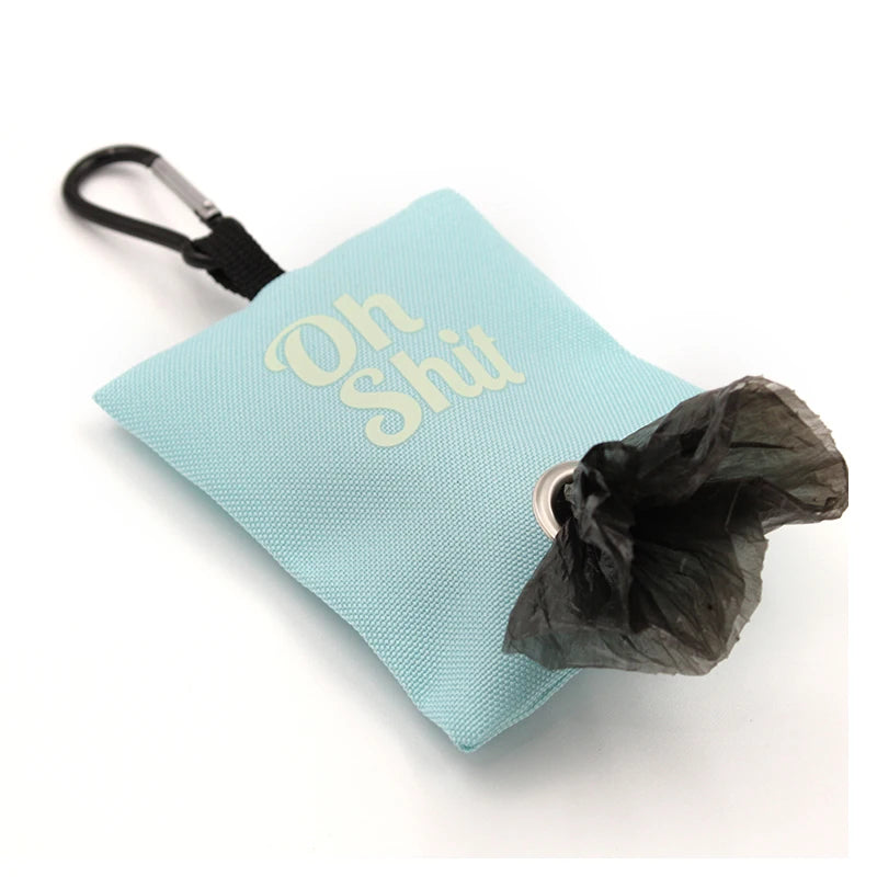 Canvas Poop Bag Dispenser Pouch