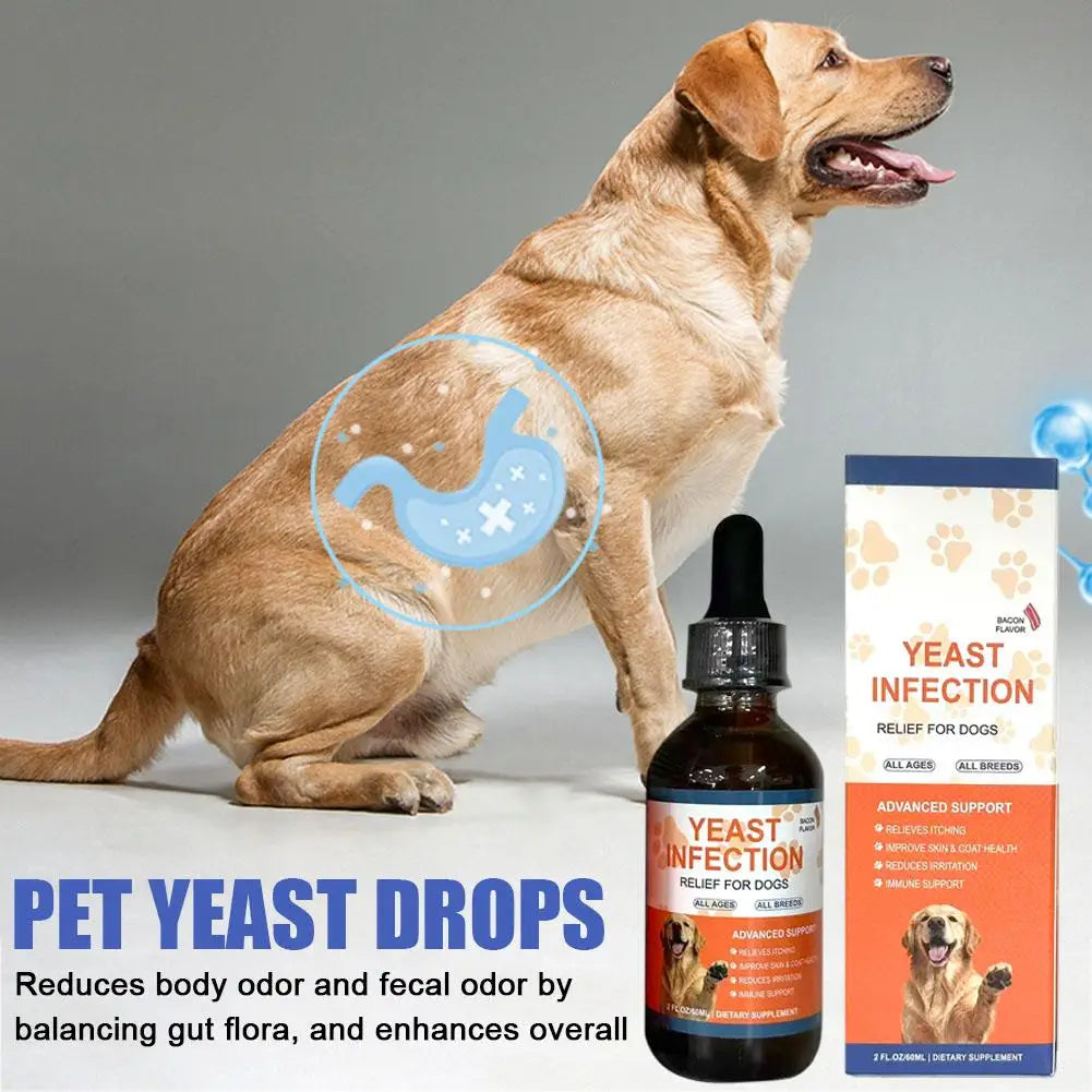 Herbal Skin & Coat Drops for Dogs (60ml)