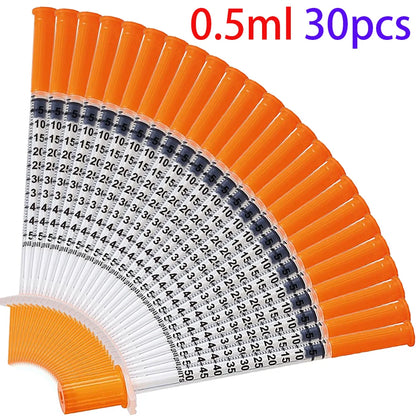 Disposable Veterinary Syringes 0.5–1ml (Multi-Pack)
