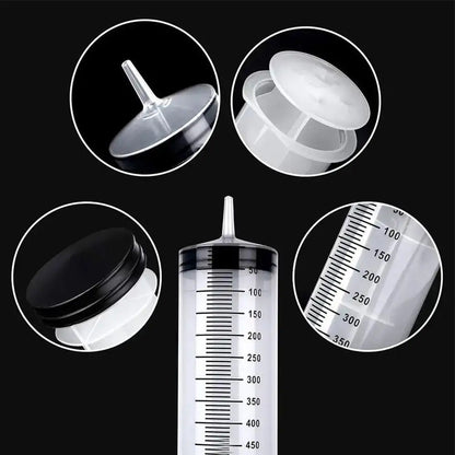 Large Feeding Syringe with 1m Hose (100–550ml)