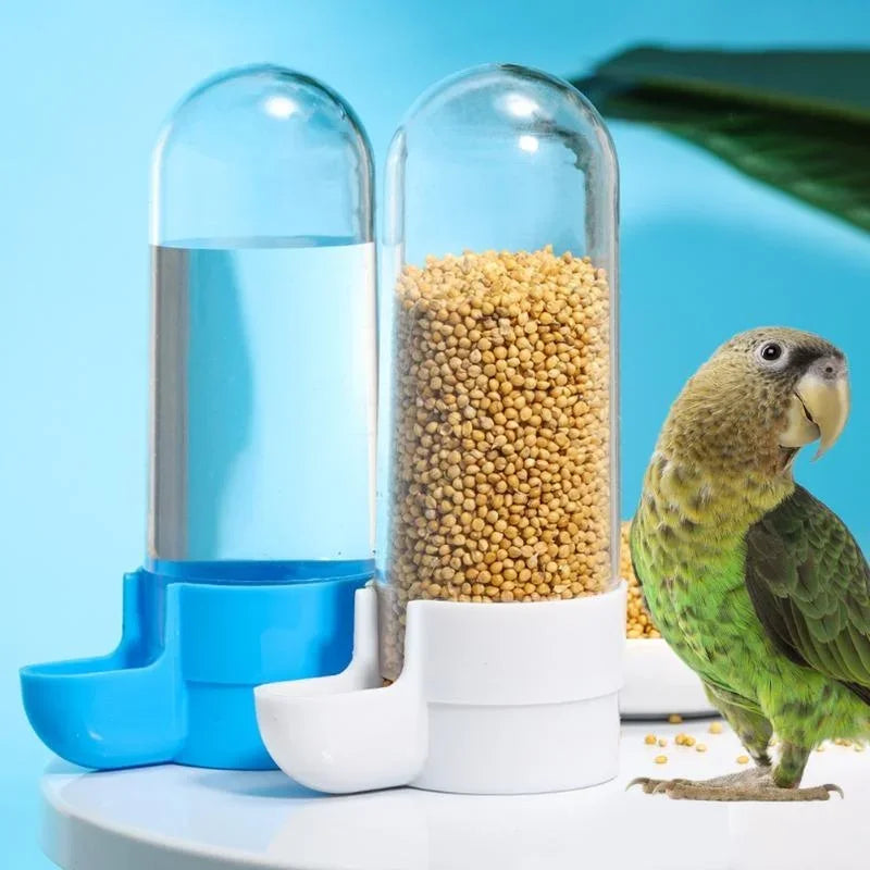 Hanging Cage Feeder & Water Dispenser for Birds & Small Pets