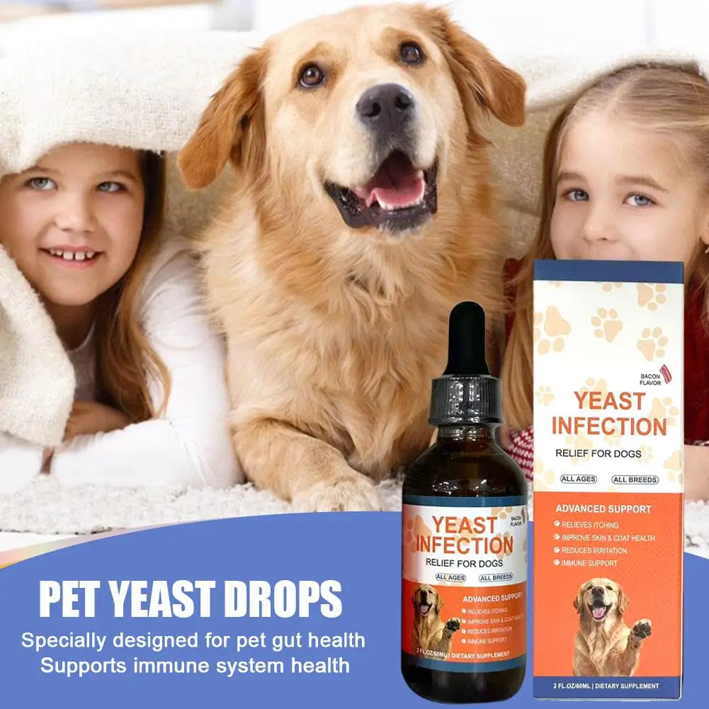 Herbal Skin & Coat Drops for Dogs (60ml)