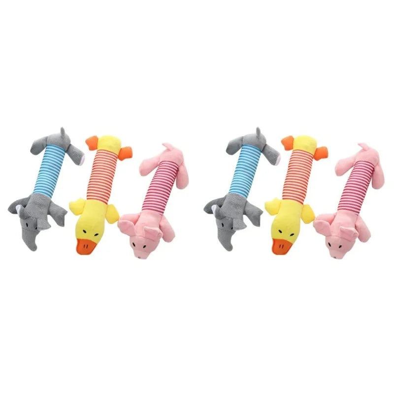 Squeaky Plush Chew Toy for Dogs