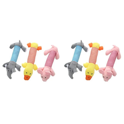 Squeaky Plush Chew Toy for Dogs