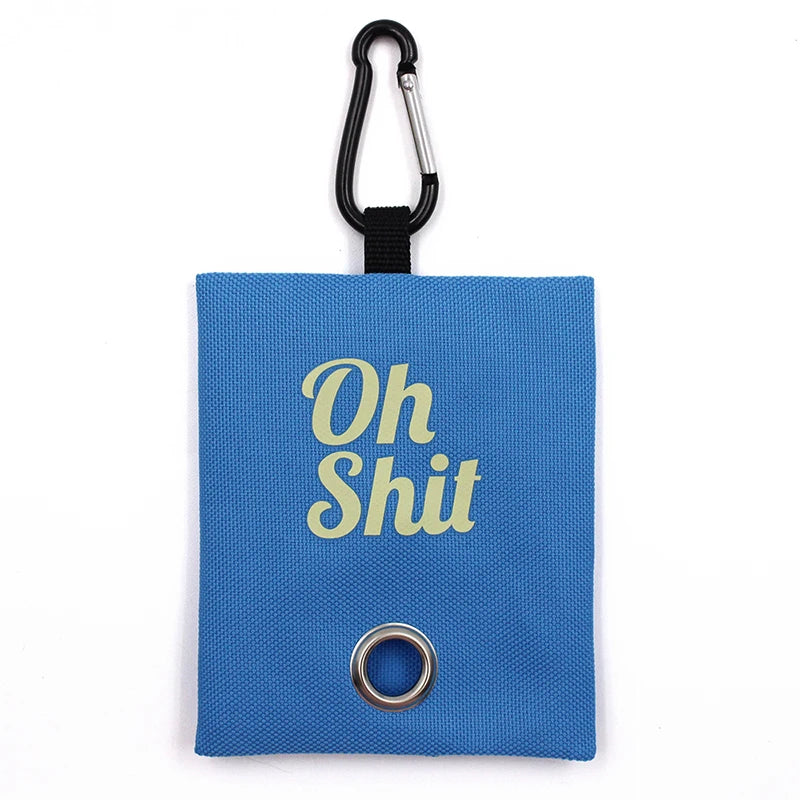 Canvas Poop Bag Dispenser Pouch