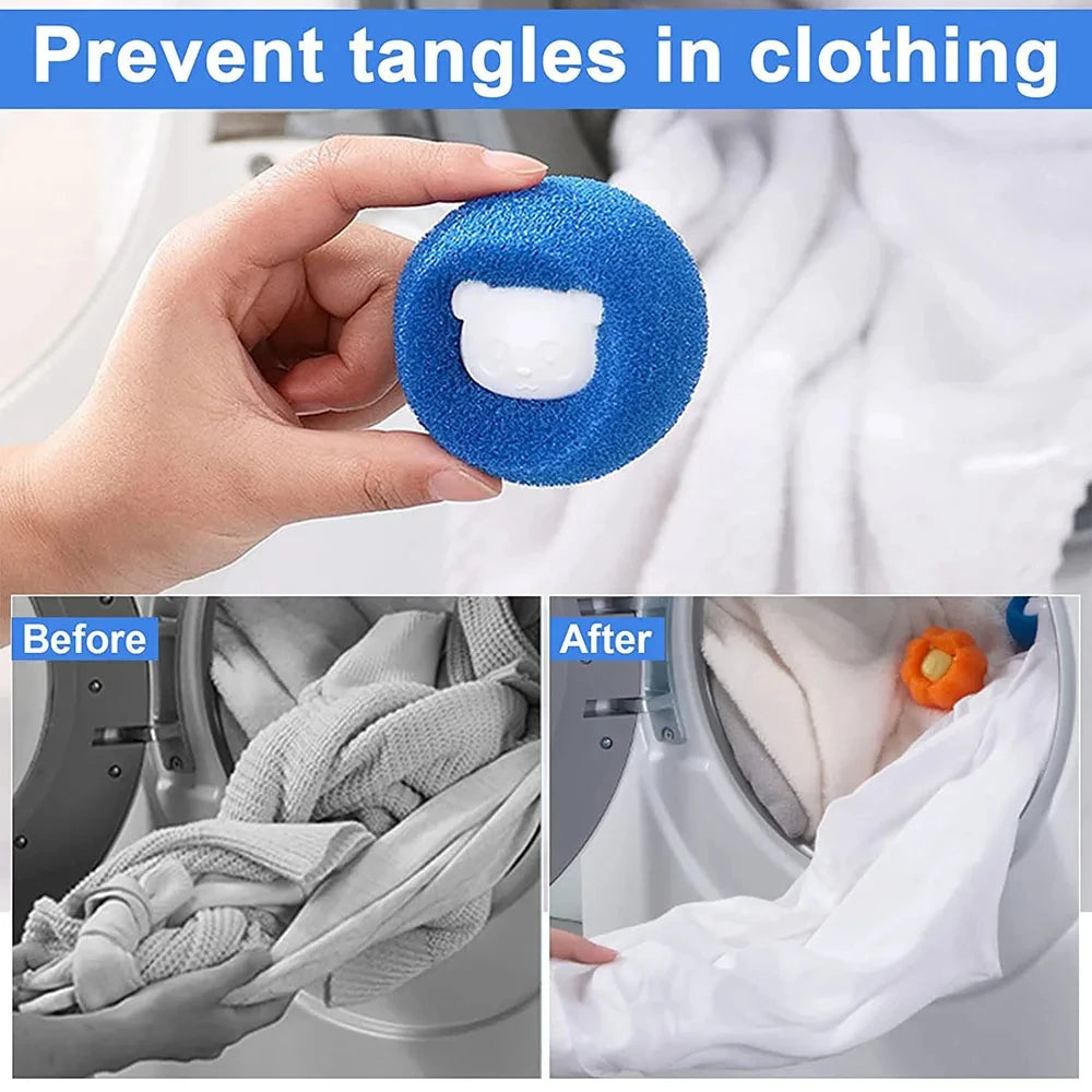 Reusable Pet Hair Catcher for Laundry (5 Pack)