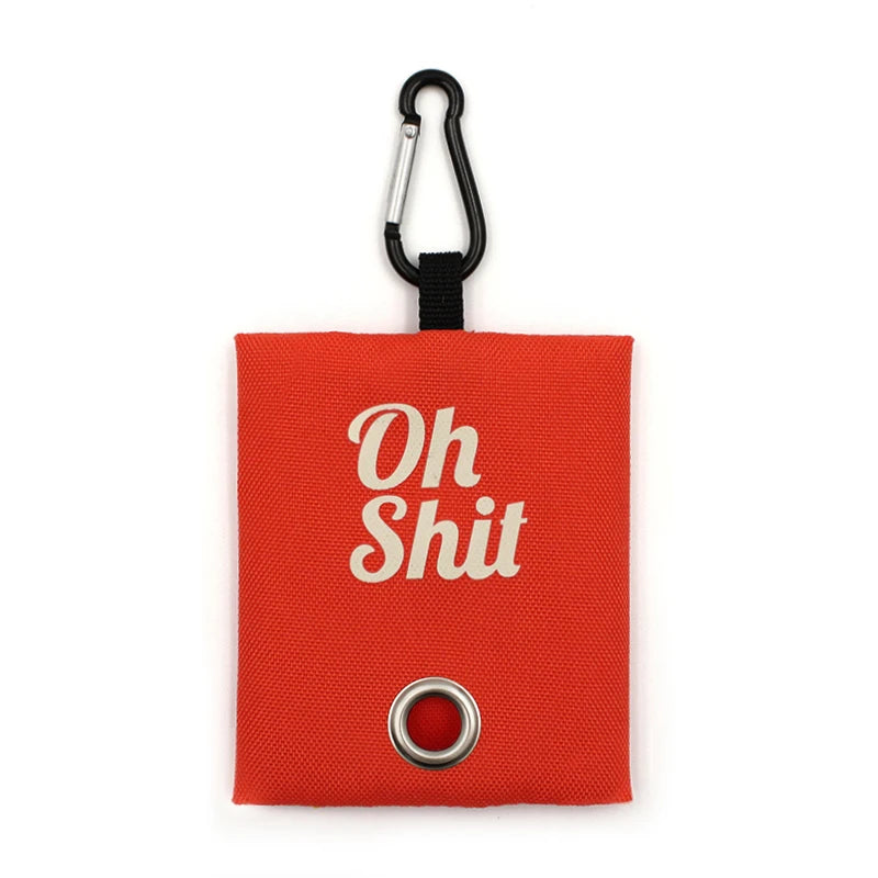 Canvas Poop Bag Dispenser Pouch
