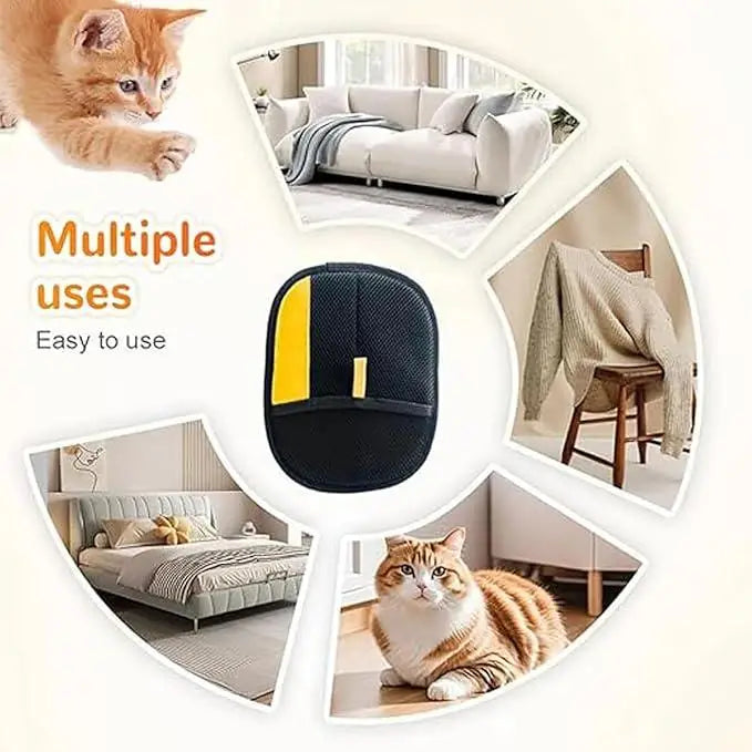 2-in-1 Pet Hair Remover Glove & Lint Roller
