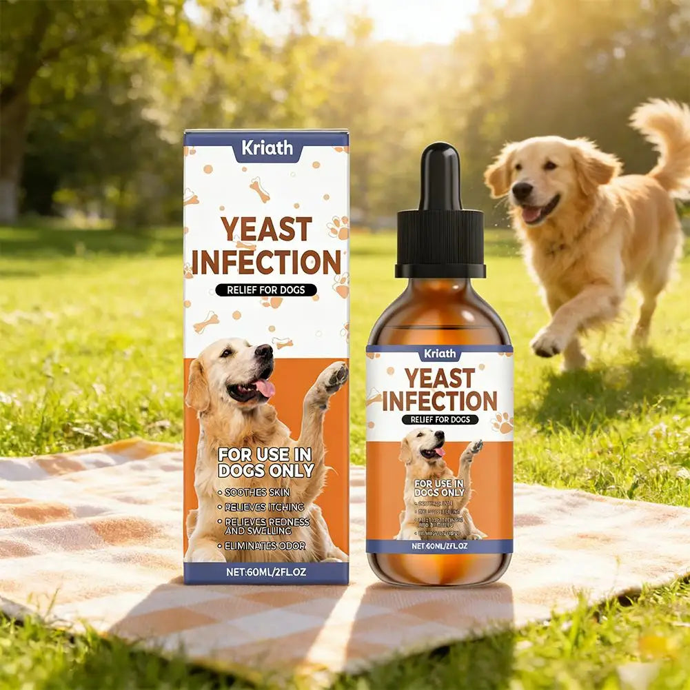 Herbal Skin & Coat Drops for Dogs (60ml)