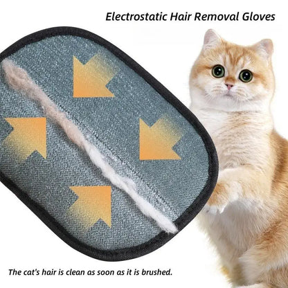 2-in-1 Pet Hair Remover Glove & Lint Roller