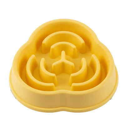 Anti-Choke Slow Feeder Bowl for Cats & Dogs