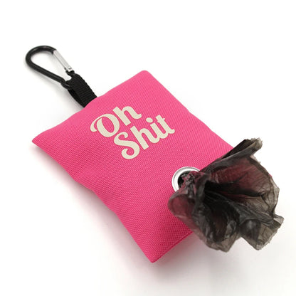 Canvas Poop Bag Dispenser Pouch