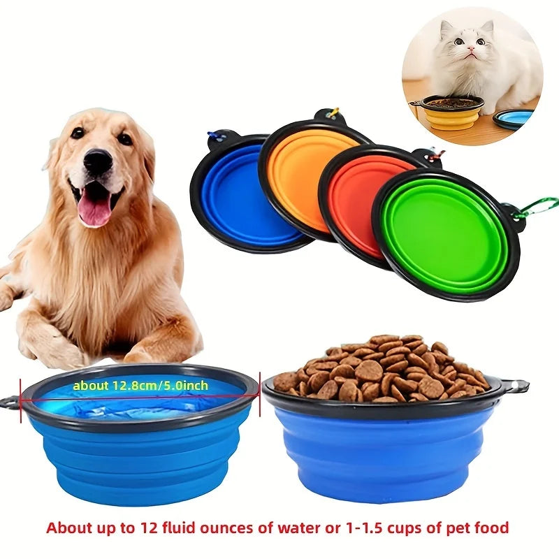 Collapsible Travel Bowl for Dogs & Cats (350ml)