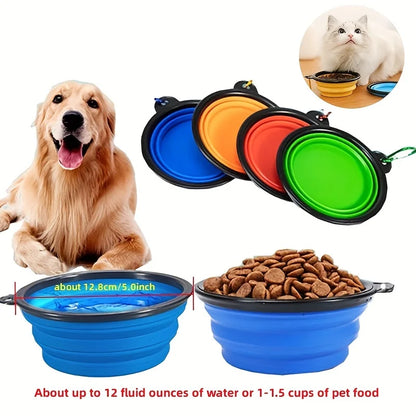 Collapsible Travel Bowl for Dogs & Cats (350ml)