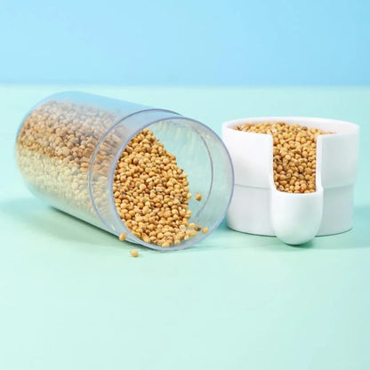 Hanging Cage Feeder & Water Dispenser for Birds & Small Pets
