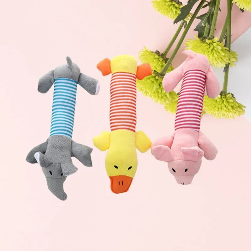 Squeaky Plush Chew Toy for Dogs
