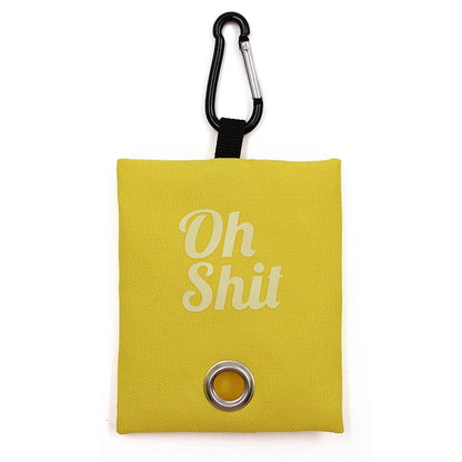 Canvas Poop Bag Dispenser Pouch