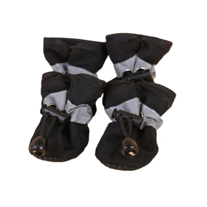 PU Rain Boots for Small Dogs & Cats (Set of 4)
