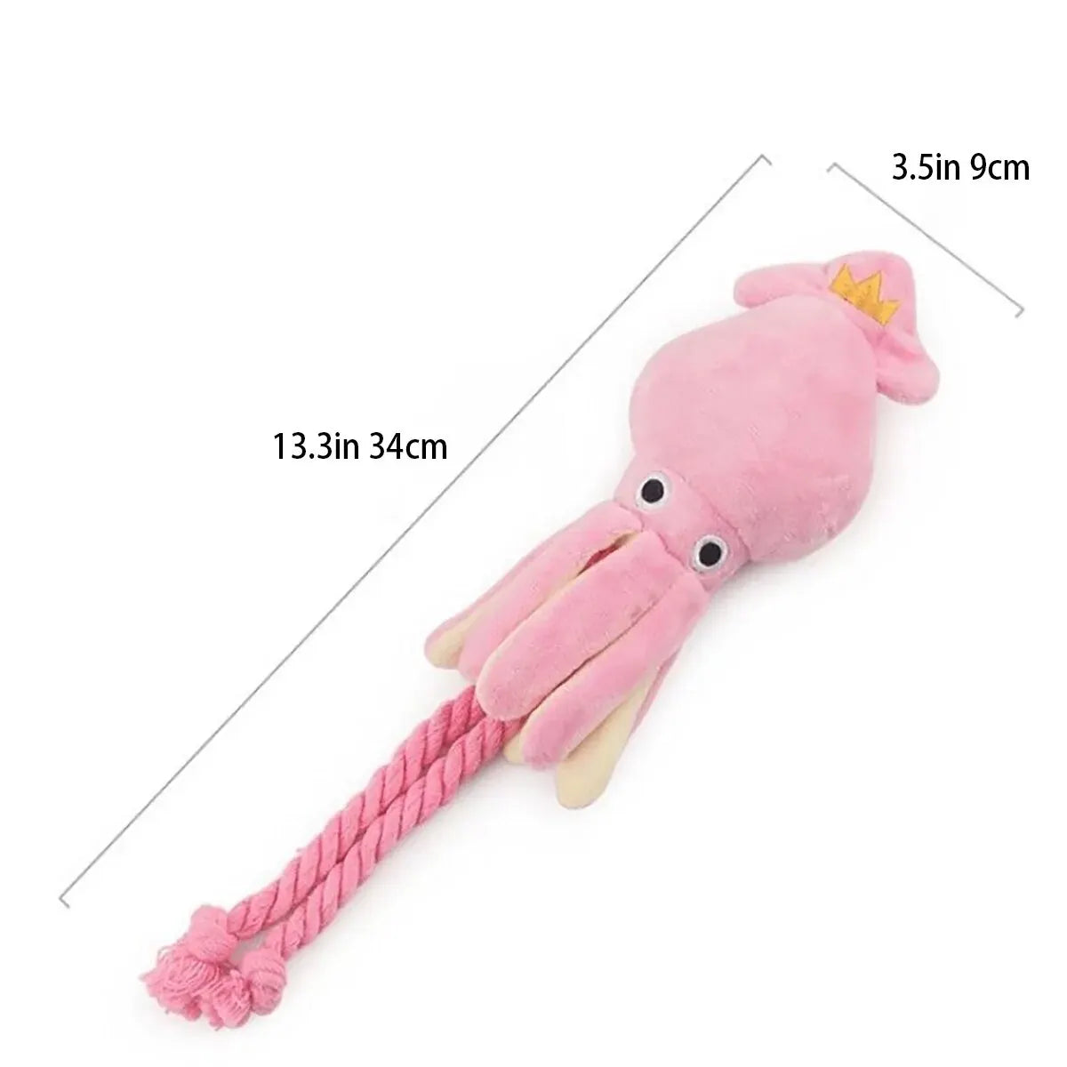 Interactive Octopus Rope Toy for Dogs