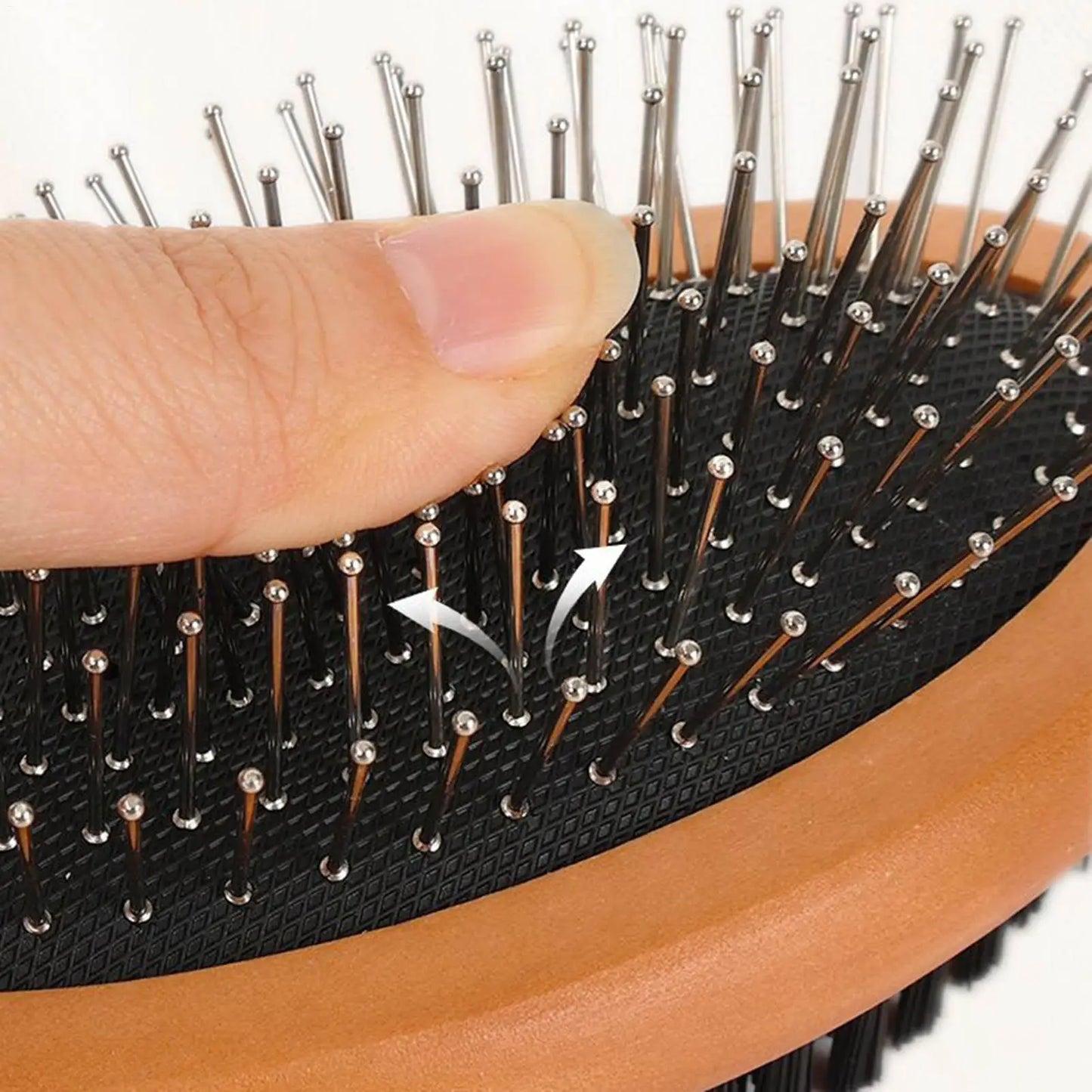 Double-Sided Wooden Grooming Brush