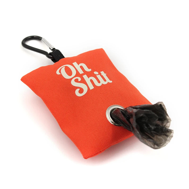 Canvas Poop Bag Dispenser Pouch