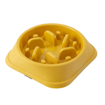 Anti-Choke Slow Feeder Bowl for Cats & Dogs