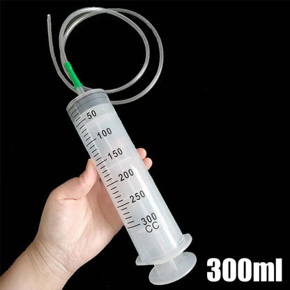 Large Feeding Syringe with 1m Hose (100–550ml)
