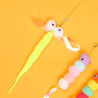 Hanging Door Cat Feather Toy