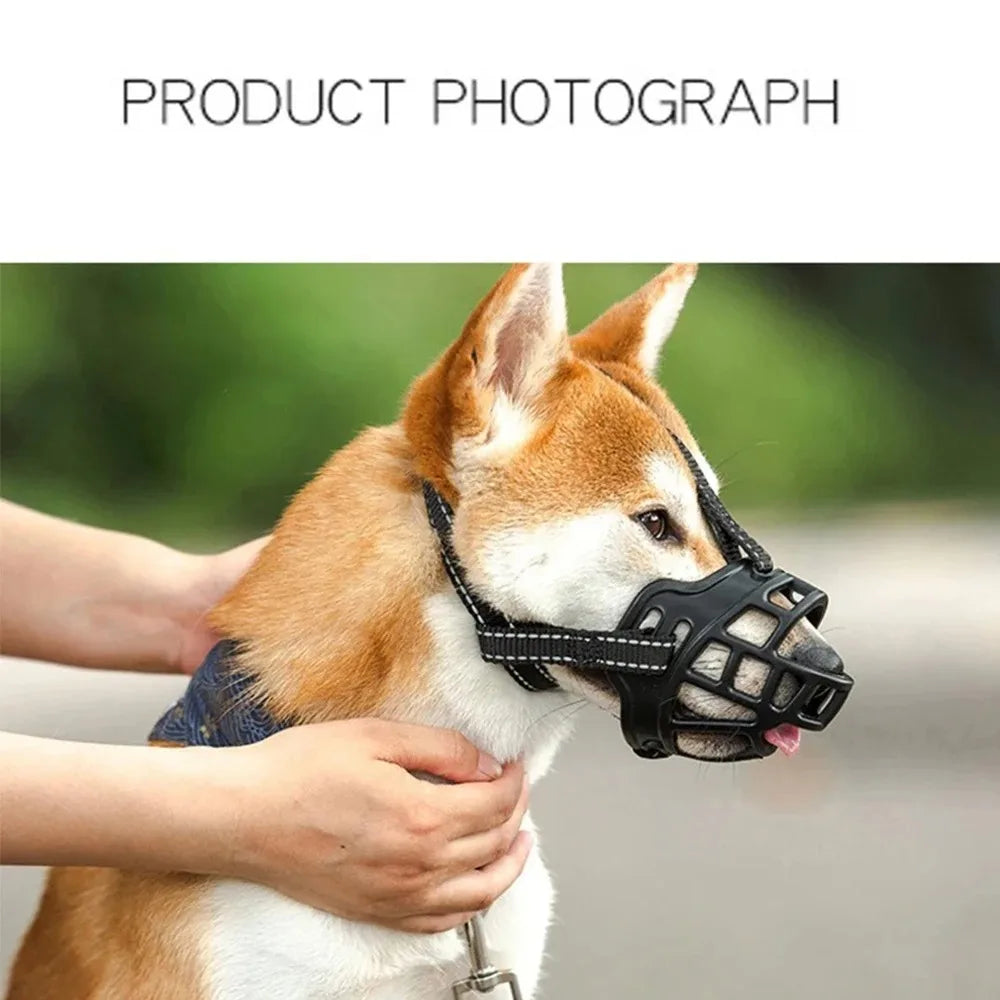 Breathable Silicone Dog Muzzle