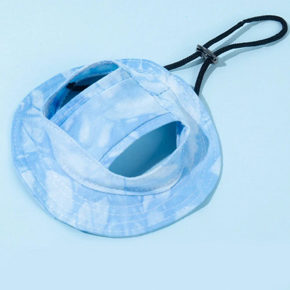 Pet Baseball Cap with Ear Holes