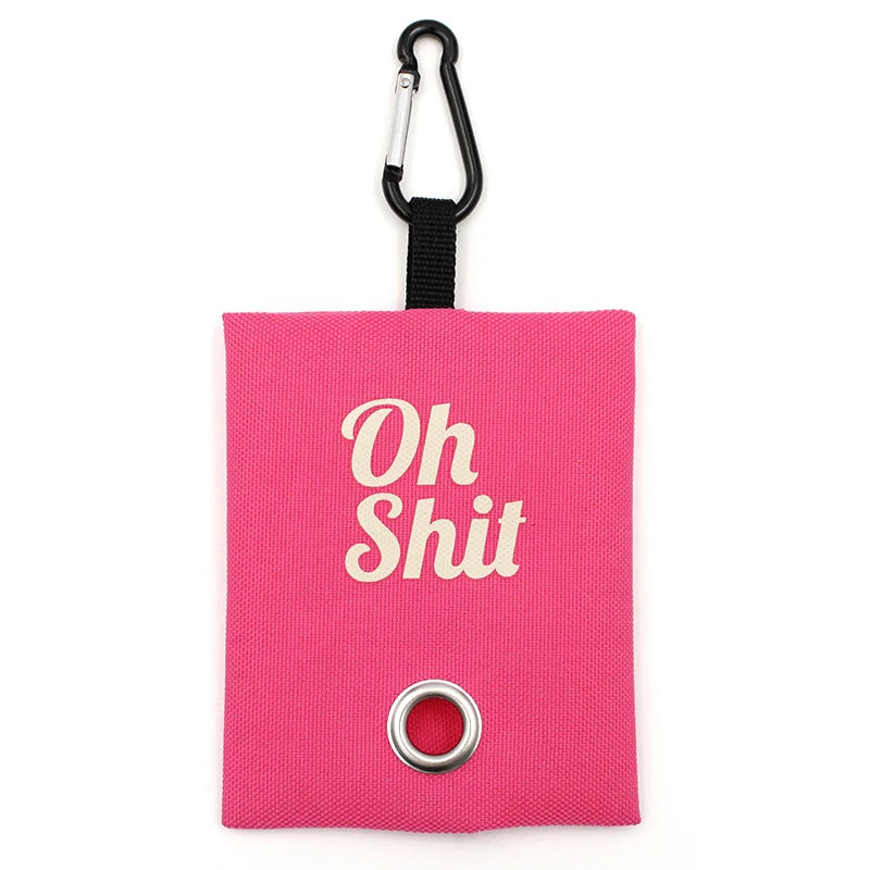 Canvas Poop Bag Dispenser Pouch
