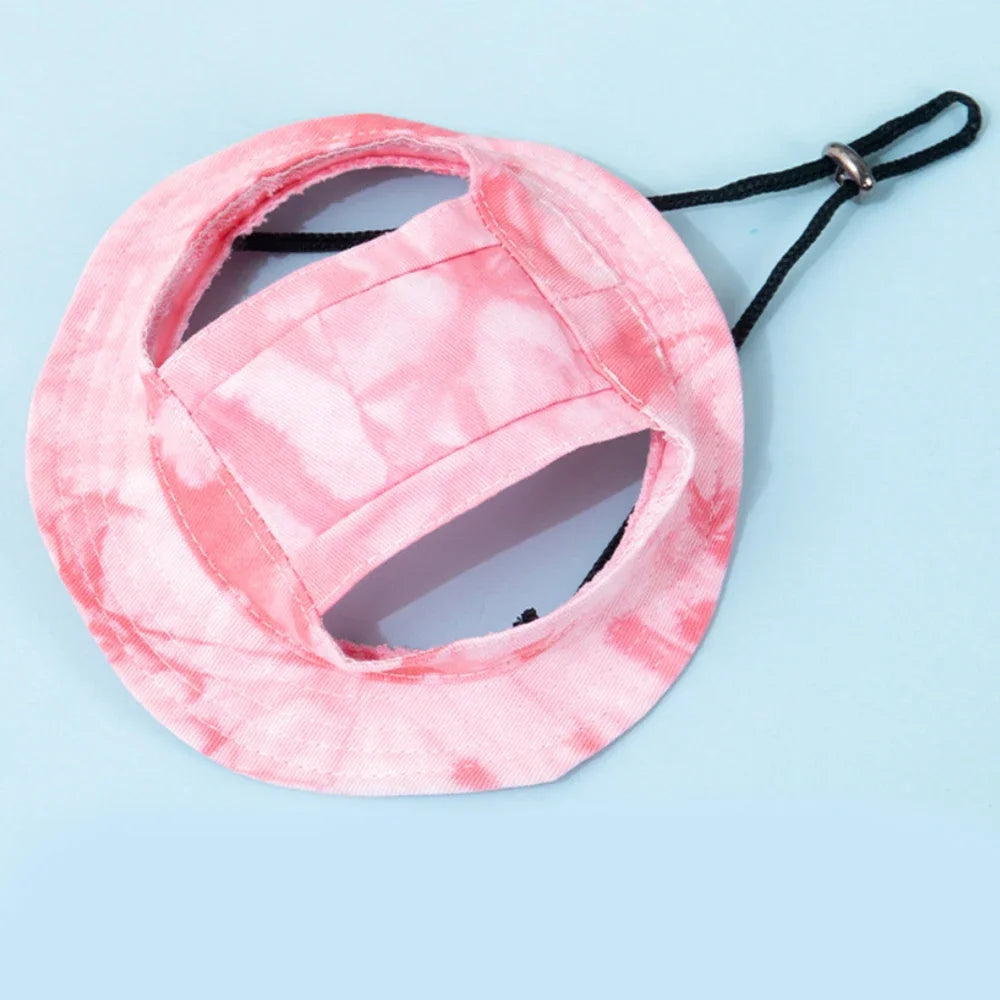 Pet Baseball Cap with Ear Holes