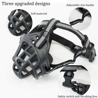 Breathable Silicone Dog Muzzle