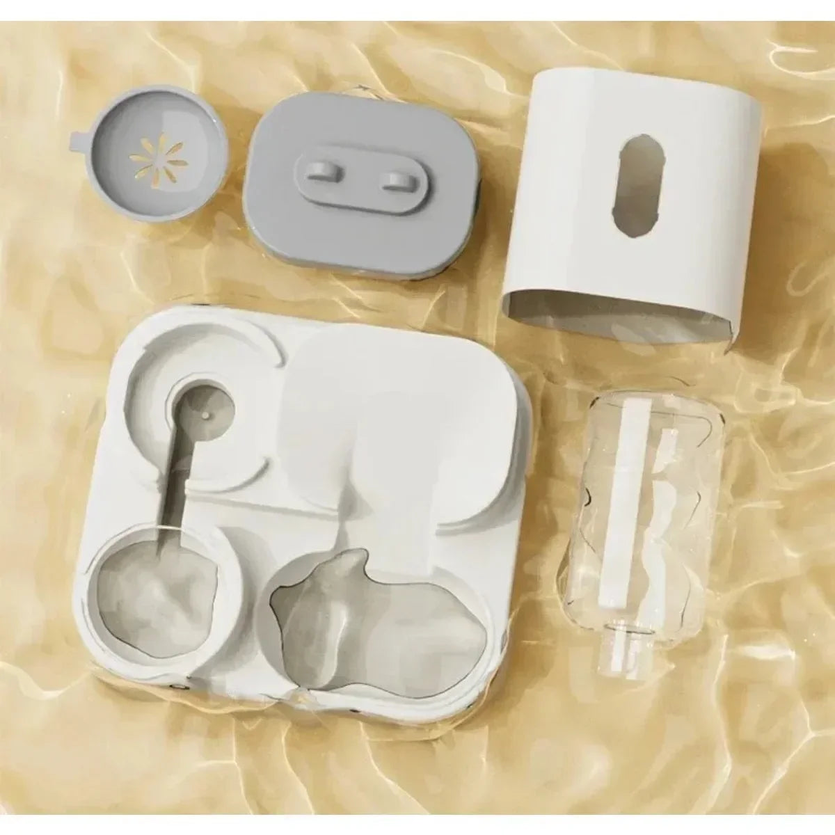 Large-Capacity Pet Feeder & Water Dispenser Set
