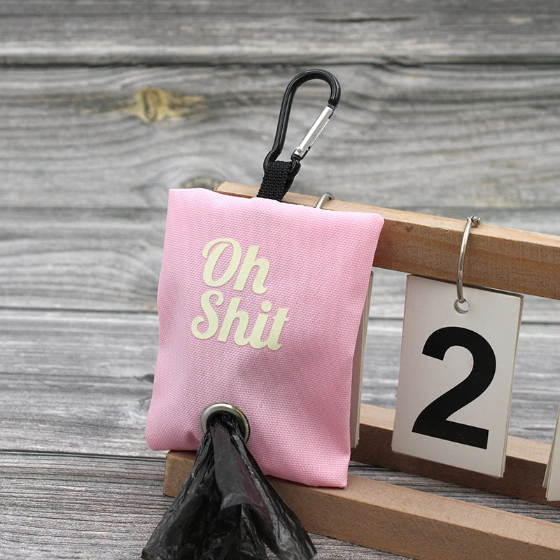 Canvas Poop Bag Dispenser Pouch