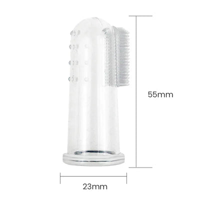 Silicone Finger Toothbrush for Dogs & Cats