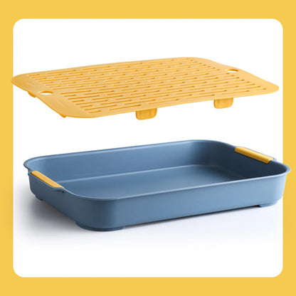 Corner Litter Box for Small Pets & Rabbits