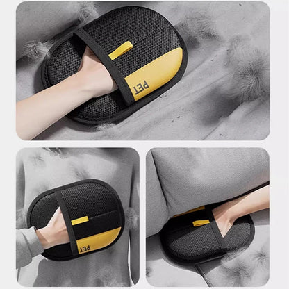 Double-Sided Pet Hair Cleaning Gloves